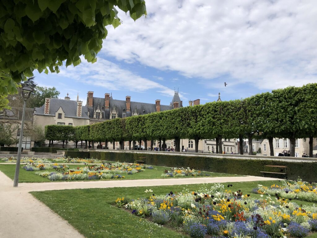 tuinen van kasteel Blois